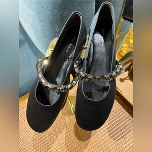 Tory burch Selby Mary Jane Flats with Crystal